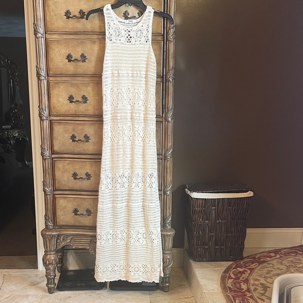 BB Dakota Cream Lace Dress